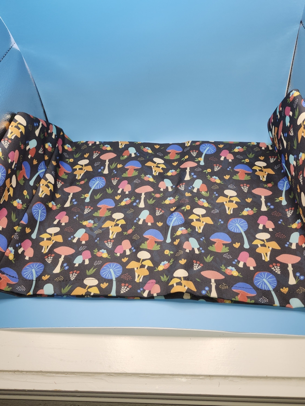 Sewing Machine Cover/ Mushroom Design/ Multicolor/ Multi Use Cover/L 17xW8.5xH12